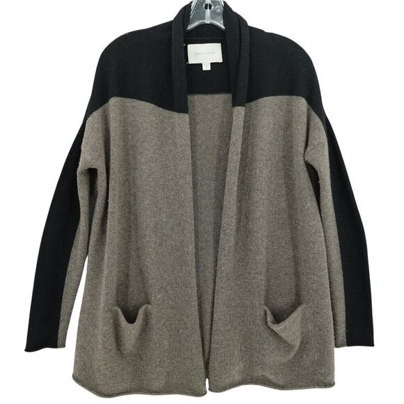 Brochu Walker Tan Black Cardigan Sweater - Picture 1 of 11